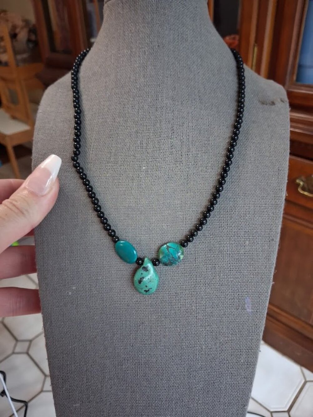 18 inch beaded necklace